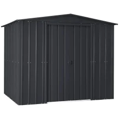 Metalen Tuinhuis Dream - Antraciet - 245x185cm - Dubbele Deur