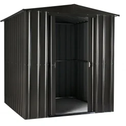Overig Metalen Tuinhuis Dream - Antraciet - 184x154cm - Dubbele Deur