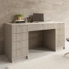 Meubella Bureau Tavares 2 - Beige - 154x55x76 Cm