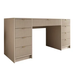 Meubella Bureau Tavares 2 - Beige - 154x55x76 Cm