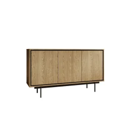 Meubella Dressoir Drenn - Licht Eikenpatroon - 150x38x85 Cm
