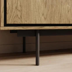 Meubella Dressoir Drenn - Licht Eikenpatroon - 150x38x85 Cm