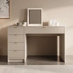 Meubella Kaptafel Tavares - Beige - 120x55x76 Cm