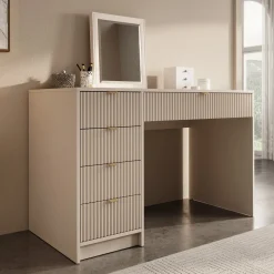 Meubella Kaptafel Tavares - Beige - 120x55x76 Cm