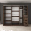 Meubella Kledingkast Diplo - Eiken - 250x69x215 Cm