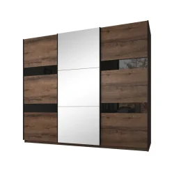 Meubella Kledingkast Diplo - Eiken - 250x69x215 Cm