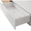 Meubella Kledingkast Three - Wit - Eiken - 230x52x202 Cm
