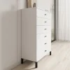 Meubella Ladekast Avellio - Wit - 77x35x110 Cm