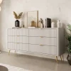 Meubella Ladekast Lima - Beige - 163x38x81 Cm