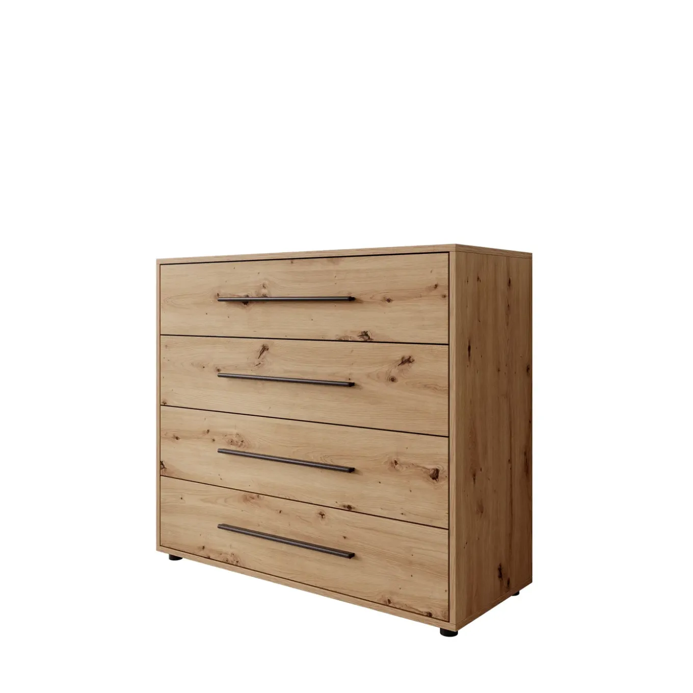 Meubella Ladekast Montalo - Eikenpatroon - 99x40x87 Cm