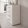 Meubella Ladekast Montalo - Wit - 99x40x87 Cm