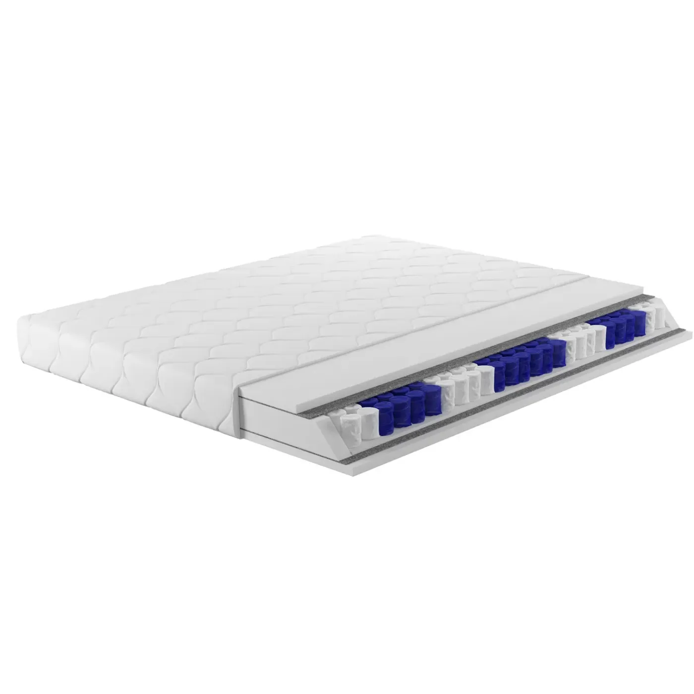 Meubella Matras Brest - Pocketvering 7 Zones - 180x200 Cm