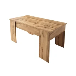 Meubella Salontafel Malia - Eiken 2 - 100x56x45 Cm