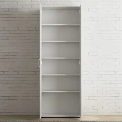 Meubella Schoenenkast Odette - Wit - 70x34x189 Cm