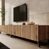 Meubella Tv-meubel Pepinos 2 - Eiken - 300x42x44 Cm