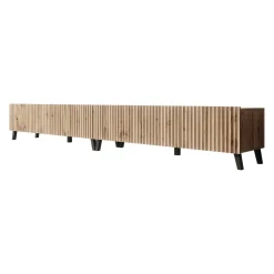 Meubella Tv-meubel Pepinos 2 - Eiken - 300x42x44 Cm
