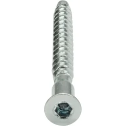 Meubelschroef Gegalvaniseerd Verzonken Kop Inbus - 5x50mm - 16 stuks