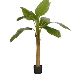 Mica Decorations Artificial Plant Bananenboom - 90x90x155 Cm - Polyester - Green