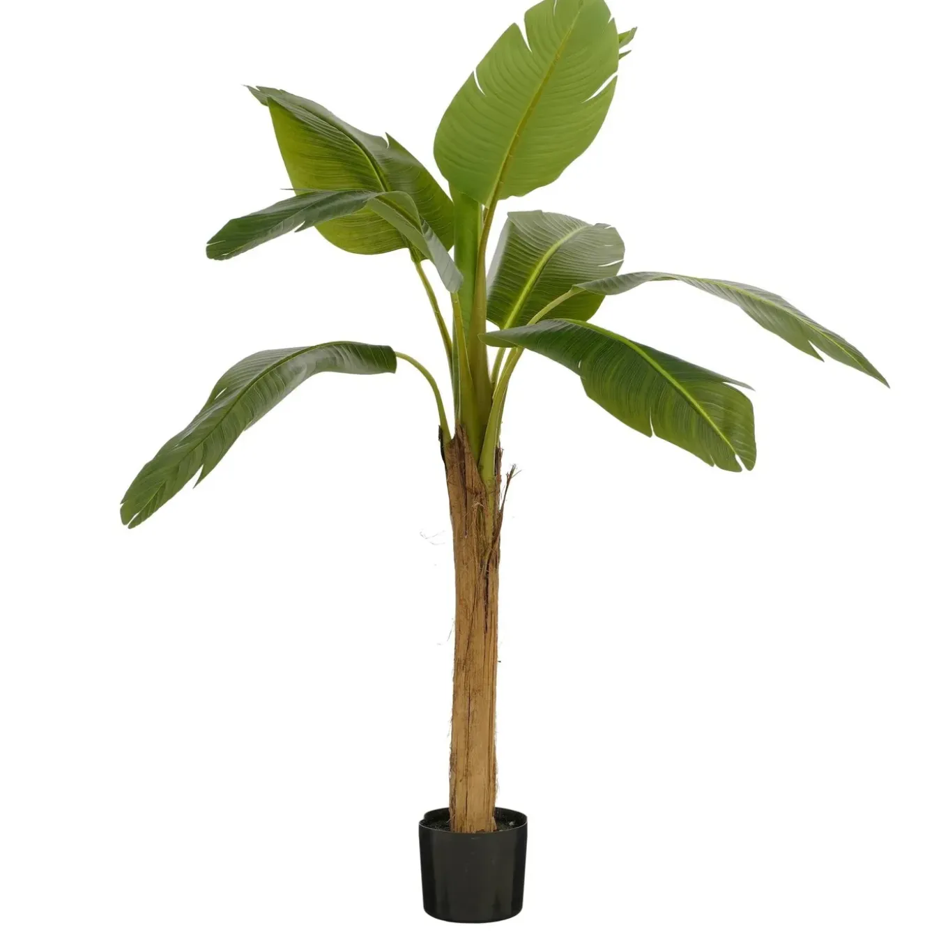 Mica Decorations Artificial Plant Bananenboom - 90x90x155 Cm - Polyester - Green