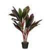 Mica Decorations Cordyline H90 X D70 Cm Rood