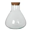 Mica Decorations Emily Voorraadpot Transparant - H32xd29 -5cm