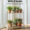 Mica Decorations Greenrax Plantenstandaard 81cm Off White