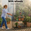 Mica Decorations Greenrax Plantenstandaard 100cm Zwart