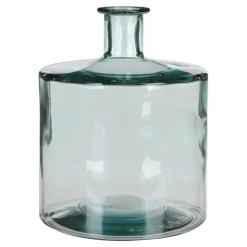 Mica Decorations Guan Fles Transparant - H26xd21cm