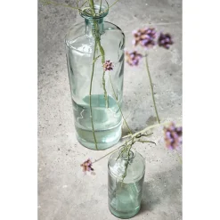 Mica Decorations Guan Fles Transparant - H40xd15cm