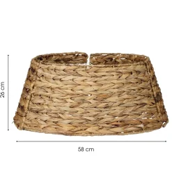 Mica Decorations Kerstboomrok Bruin Opvouwbaar - ↕26cm - Diam.58cm