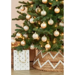 Mica Decorations Kerstboomrok - Bruin - H25cm - D60cm