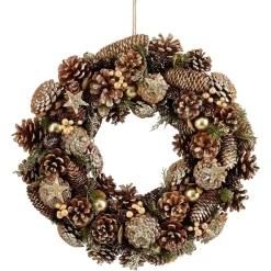 Mica Decorations Kerstkrans Brant H9 X D45 Cm