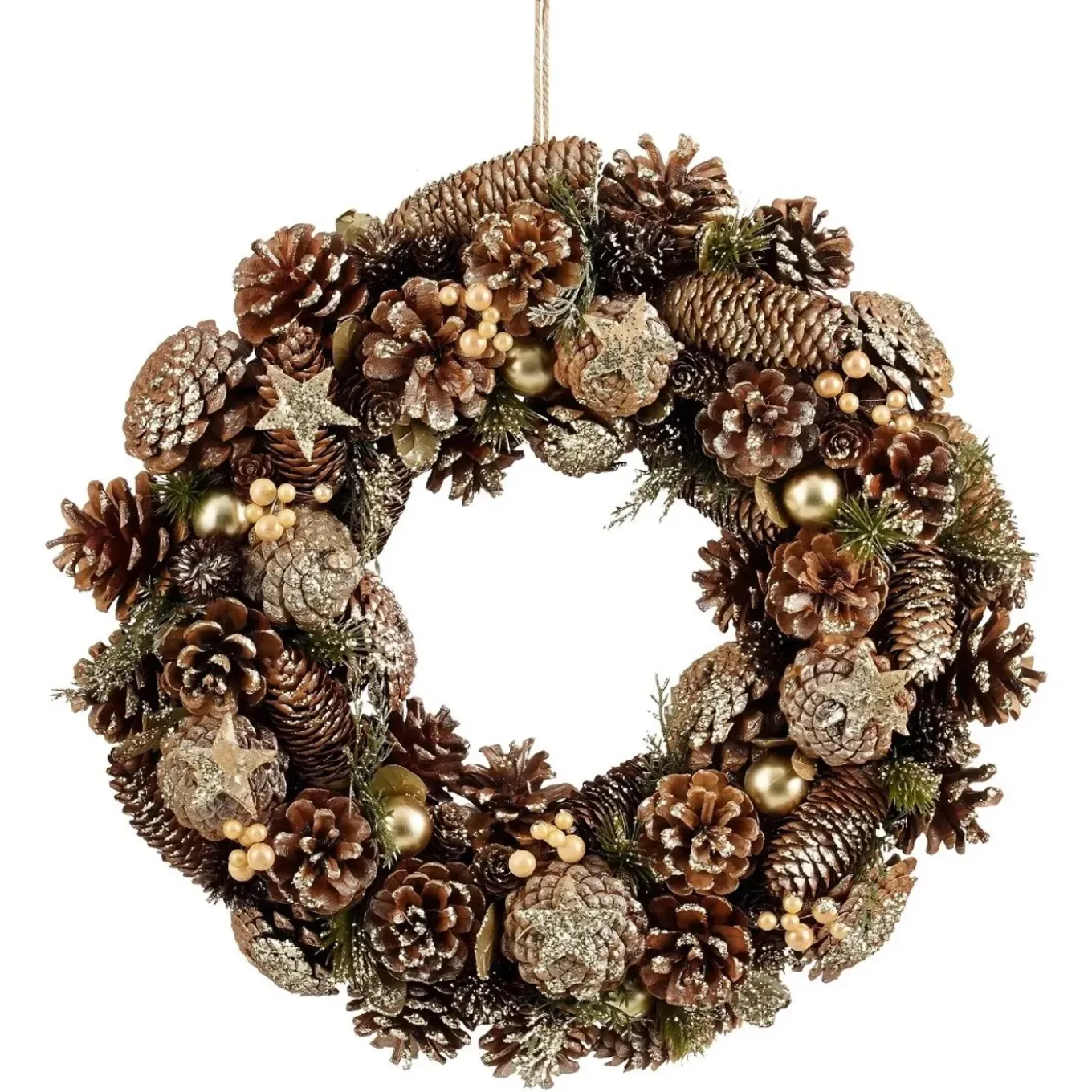 Mica Decorations Kerstkrans Brant H9 X D45 Cm
