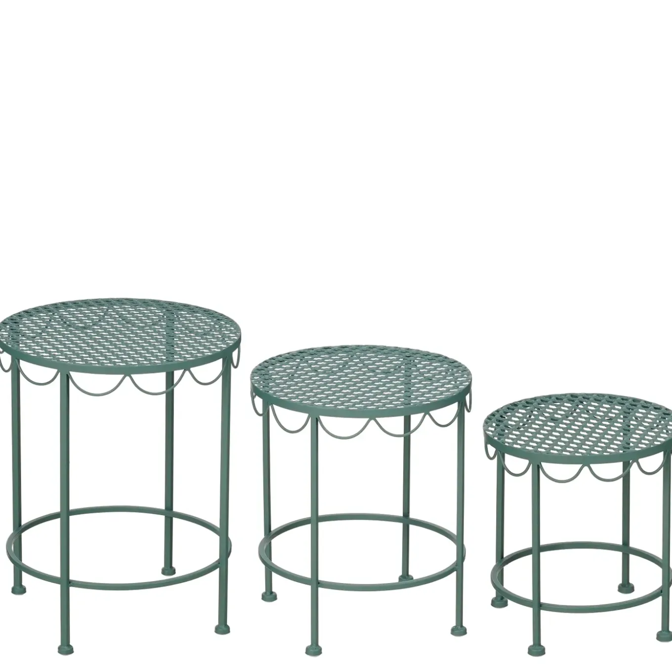 Mica Decorations Marseille Plantentafel Groen Set Van 3