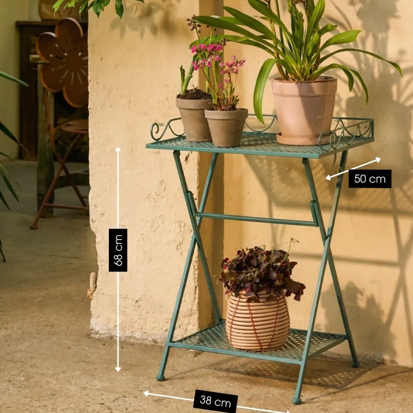 Mica Decorations Marseille Tuintafel - Plantenrek
