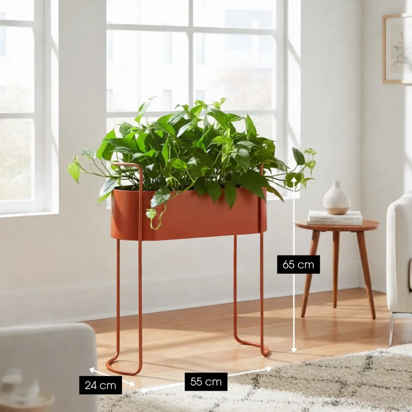 Mica Decorations Moritz Plantenstandaard – Rood