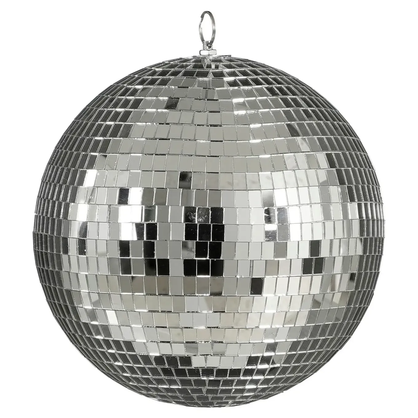 Mica Decorations Ornament Spiegel Bal Zilver - D25cm