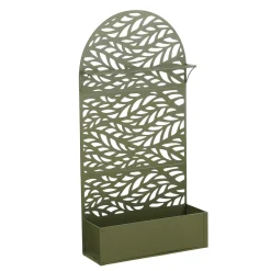 Mica Decorations Plantenstandaard Buiten Groen H180xb33xl90cm