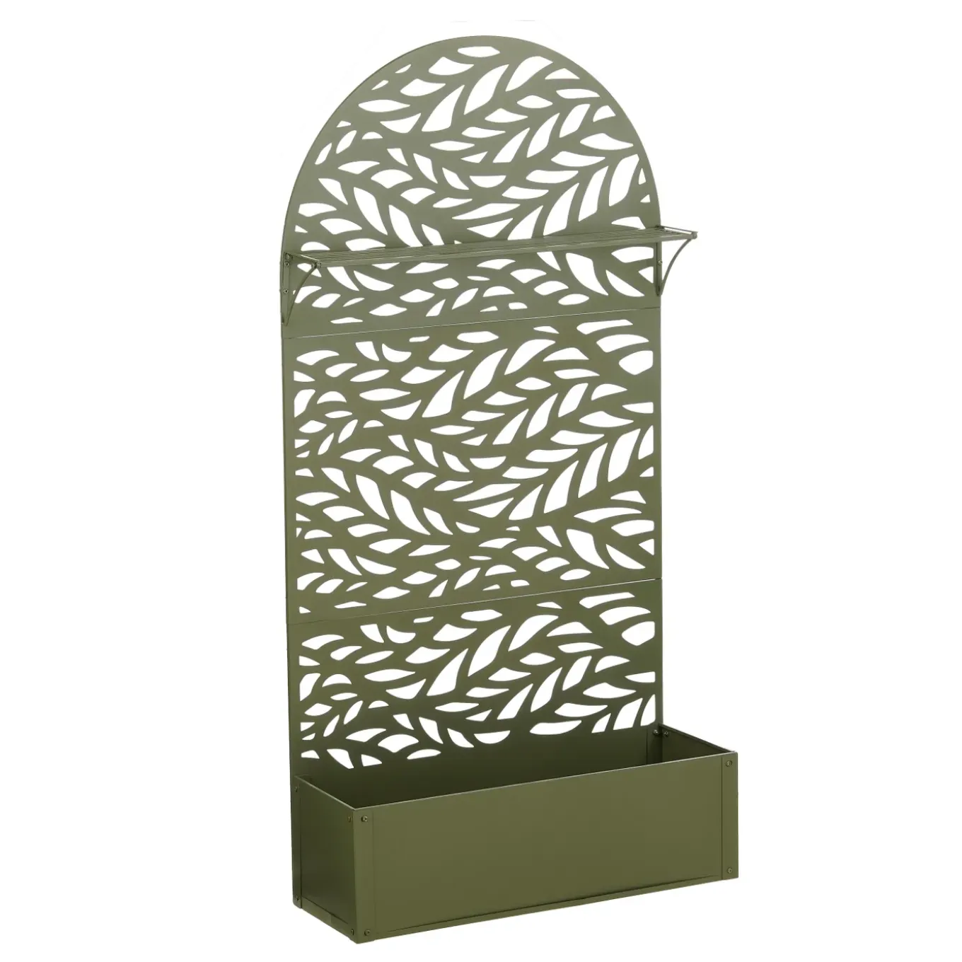 Mica Decorations Plantenstandaard Buiten Groen H180xb33xl90cm