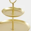 Mica Decorations Rama Decoratie Etagere Goud - L28xb28xh36cm