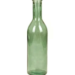 Mica Decorations Rioja Fles Glas Grijs - H75xd18cm