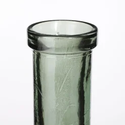 Mica Decorations Rioja Fles Glas Grijs - H75xd18cm