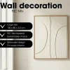 Mica Decorations Mica Wanddecoratie Beige 100x80 Cm