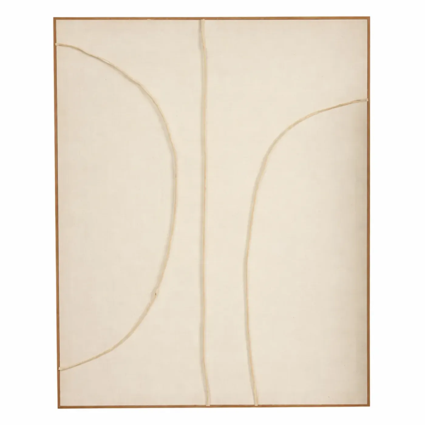 Mica Decorations Mica Wanddecoratie Beige 100x80 Cm