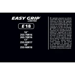 Michelin Easy Grip Limited Sneeuwkettingen - Eg-e18