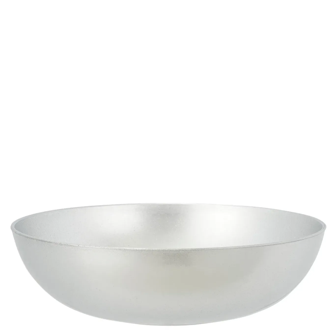 Mila Decoratiebord - Gerecycled Plastic - Zilver - D 30cm