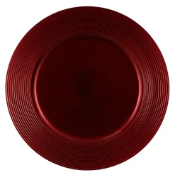 Overig Mila Decoratiebord Gerecycled Plastic - Rood - 33cm
