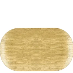 Overig Mila Decoratiebord Gerecycled - Goud - 43x25cm - Set van 24