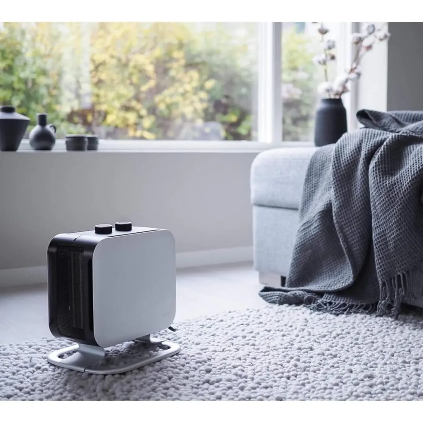 Mill Cus1800mecwa - Ventilatorkachel (wit) - 1800 Watt - Voor Ruimtes Tot 30m²
