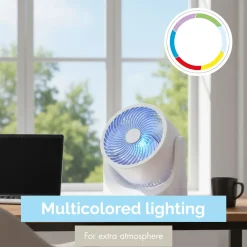 Mini Tafelventilator Met Koelelement - Verstelbaar